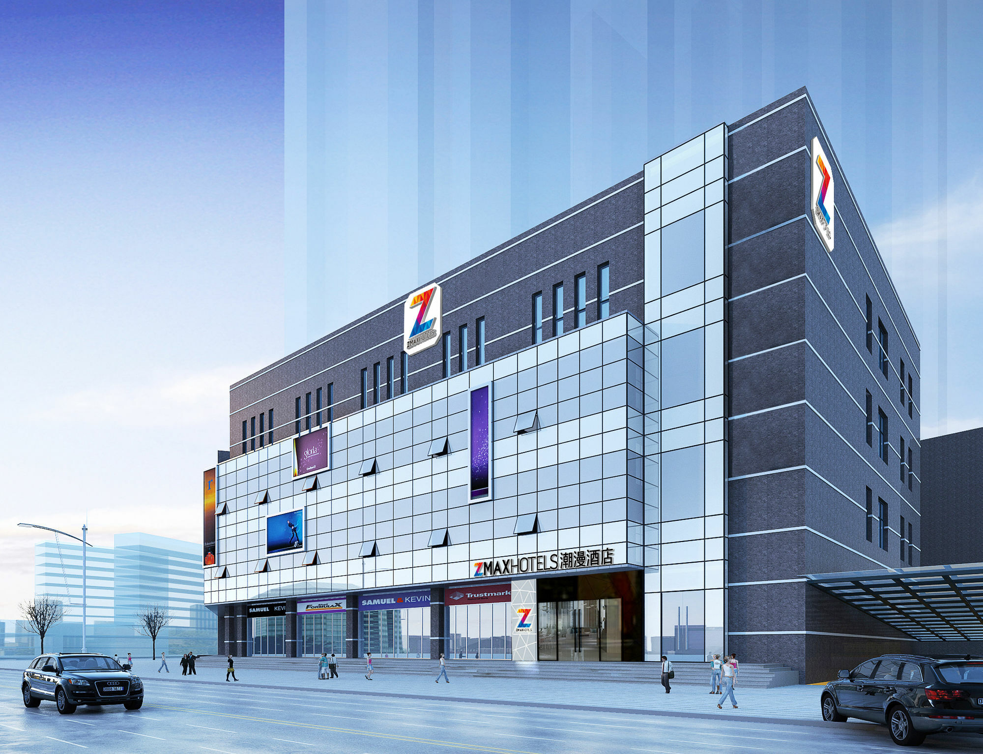 Zhengzhou An Xin Bo Ke Hotel Екстериор снимка
